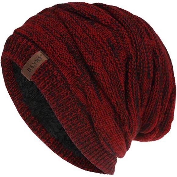 Women\'s Winter Warm Chunky Soft Cable Knit Beanie Hats